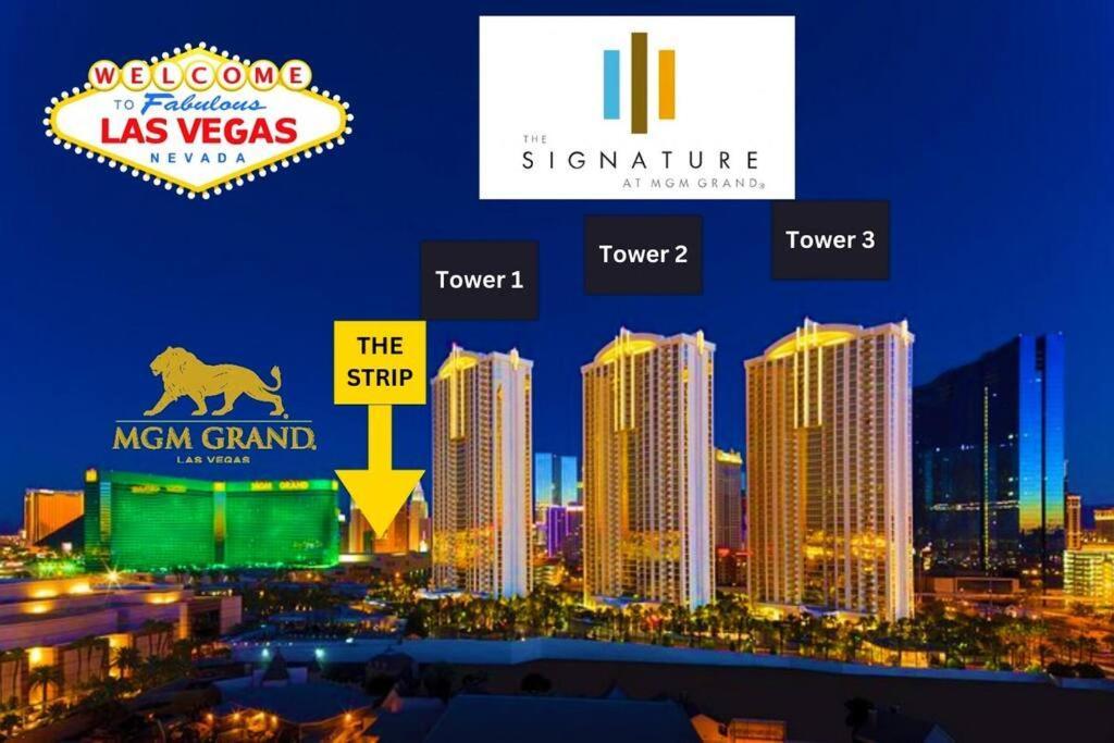 32Nd Flr Penthouse @Mgm Signature 1Bed, No Fee Лас-Вегас Экстерьер фото